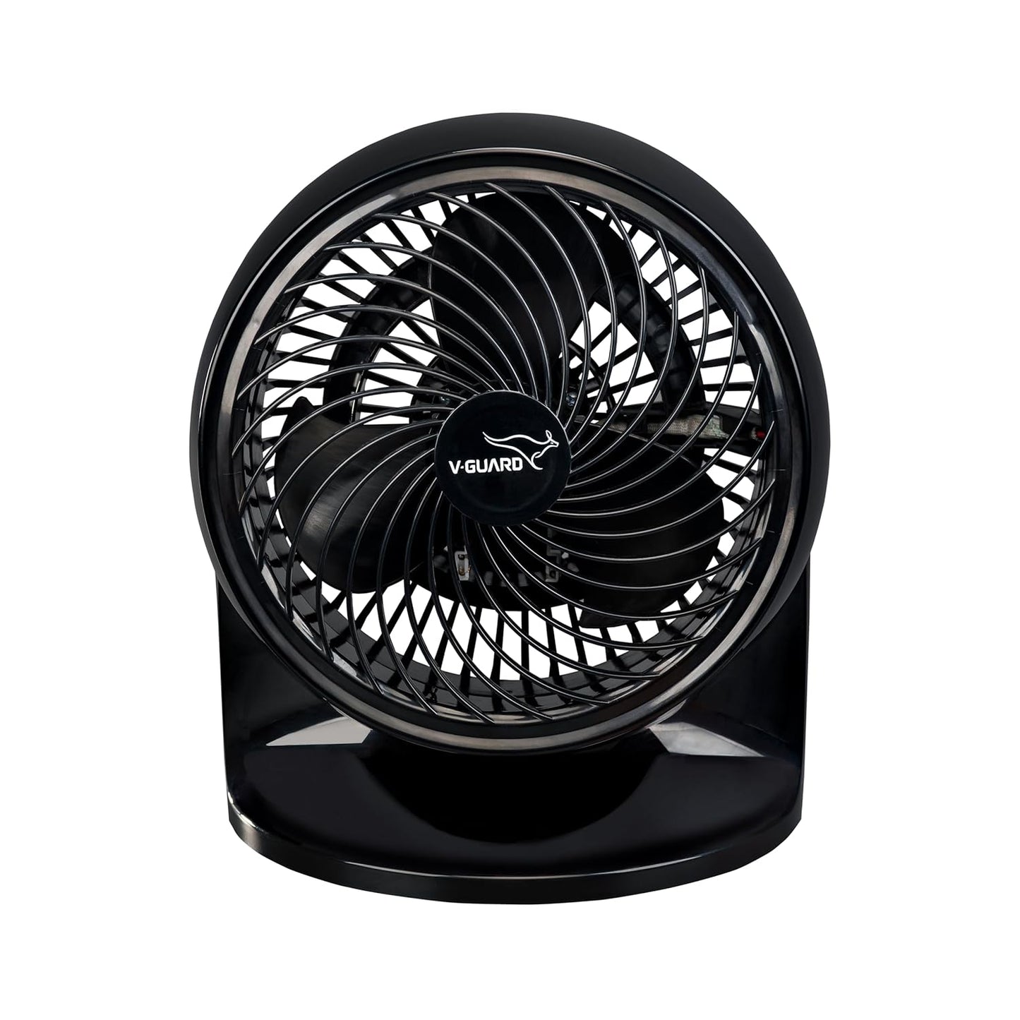 Spinny Pro multipuprose personal fan, table and wall mount, 2100 RPM, Black