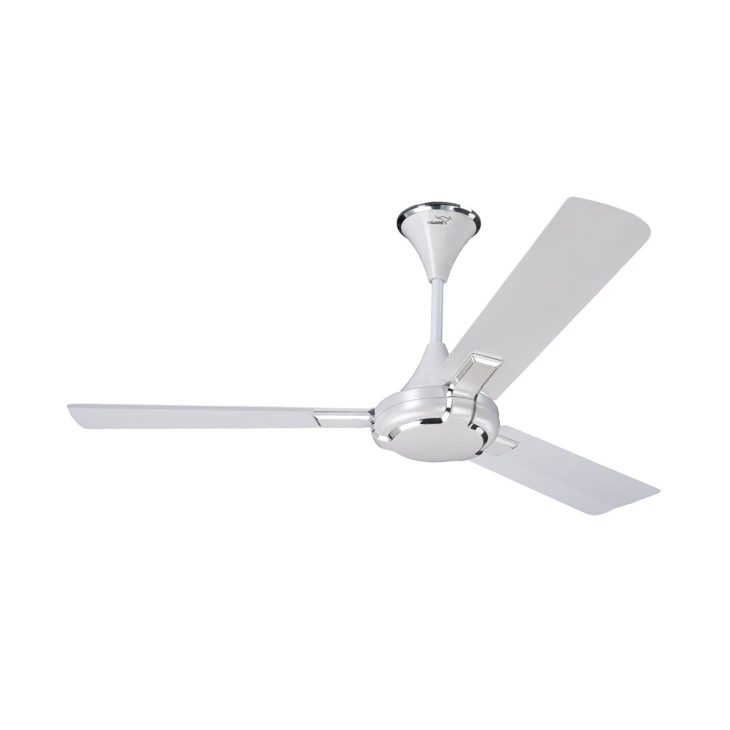 Exado Pro AS Anti Dust High Speed Ceiling Fan for Home 1.2 m, Pearl White