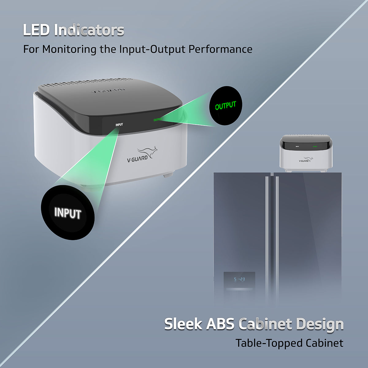V-Guard Trossia 450 Stabilizer for Refrigerator up to 450 Litre