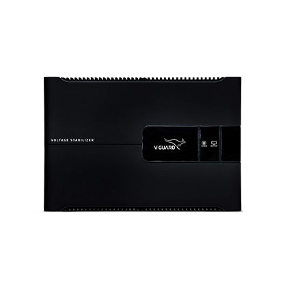 V-Guard Voltino TV Stabilizer | Applicable for Smart TVs up to 120 cm (47)+Set Top Box,Home Theatre/Gaming Console | 2.25 Ampere Capacity | Black