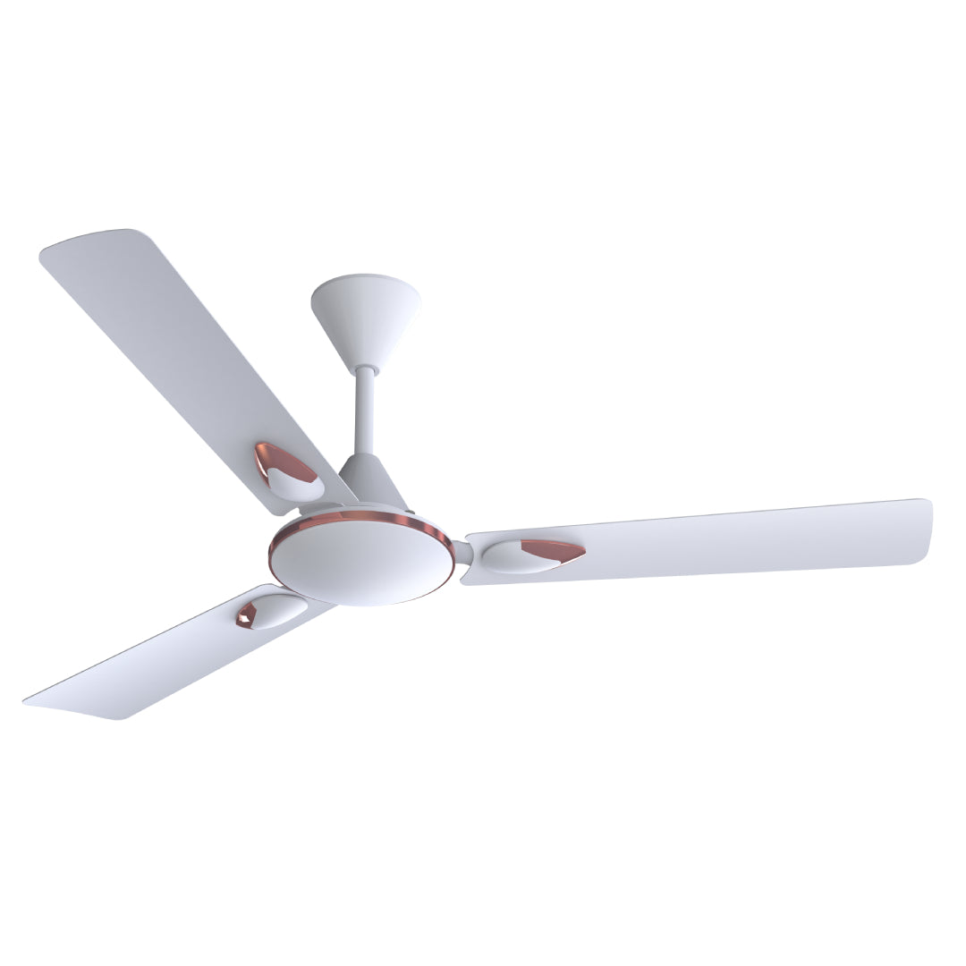 Windle Deco Zeta Ceiling Fan, 1.2 m, White