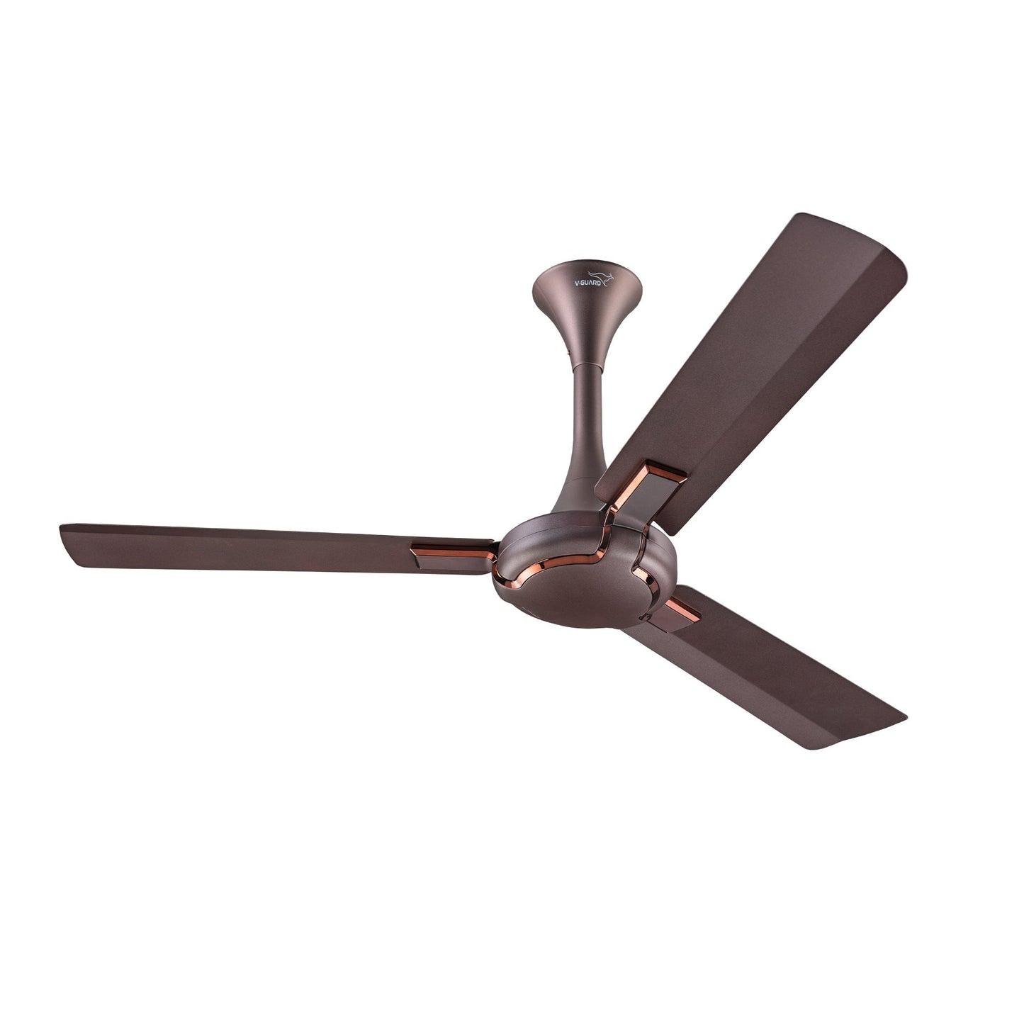 Exado Pro ES BLDC Ceiling Fan For Home, Anti Dust Coating, 5-Star Energy Saving, Remote Control, 100% Copper Motor, 1.2M (Elegance Brown Matte)