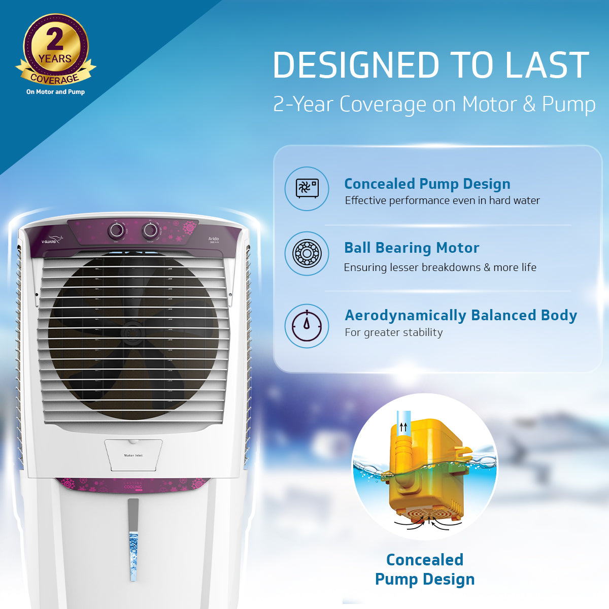 Arido D88 H-N Desert Air Cooler