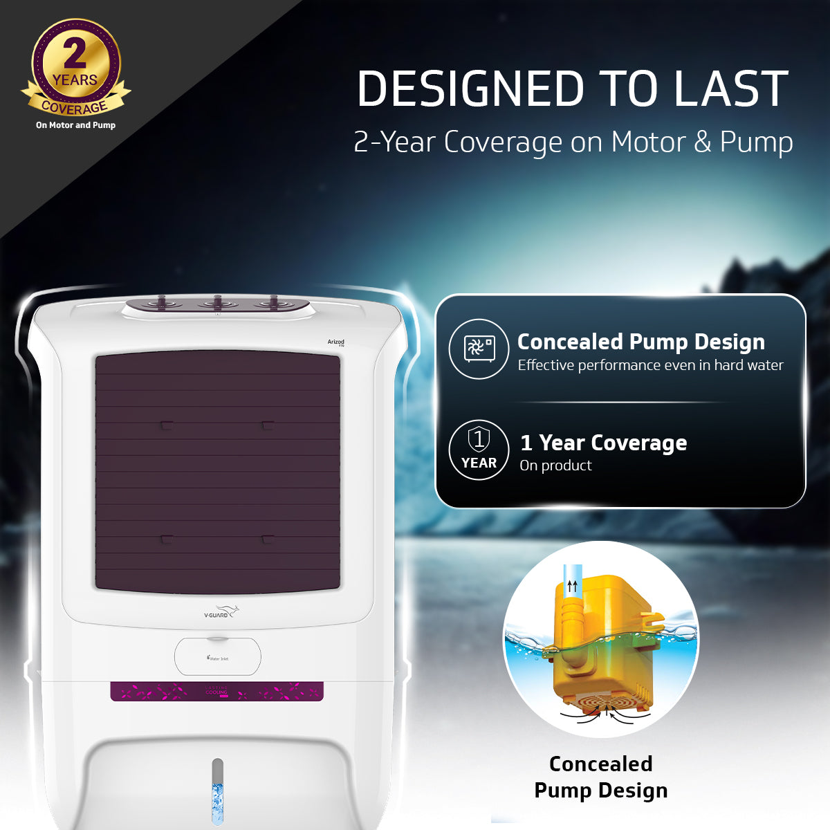 Arizod F70 Desert Air Cooler for Home