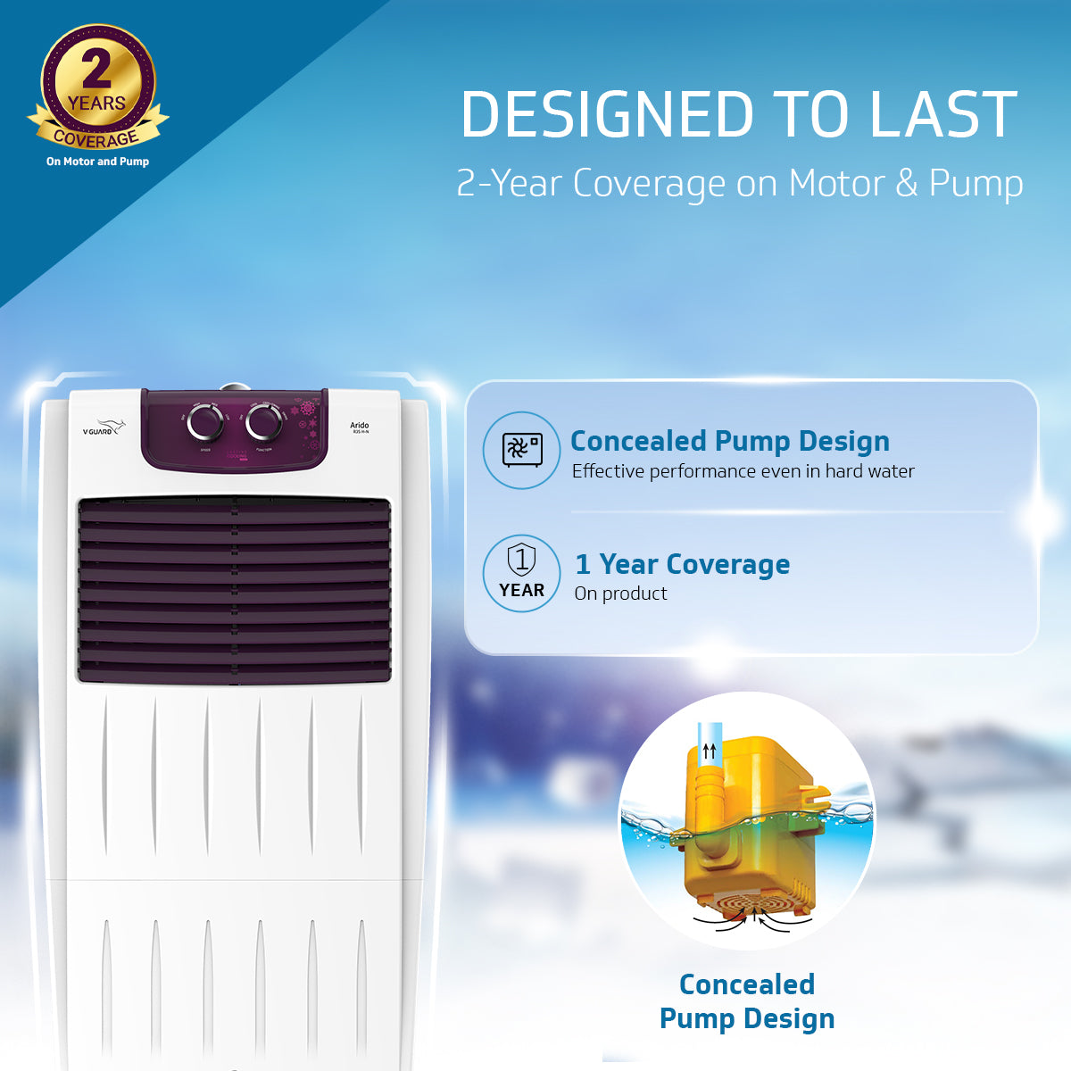 Arido R35 H-N Room Air Cooler