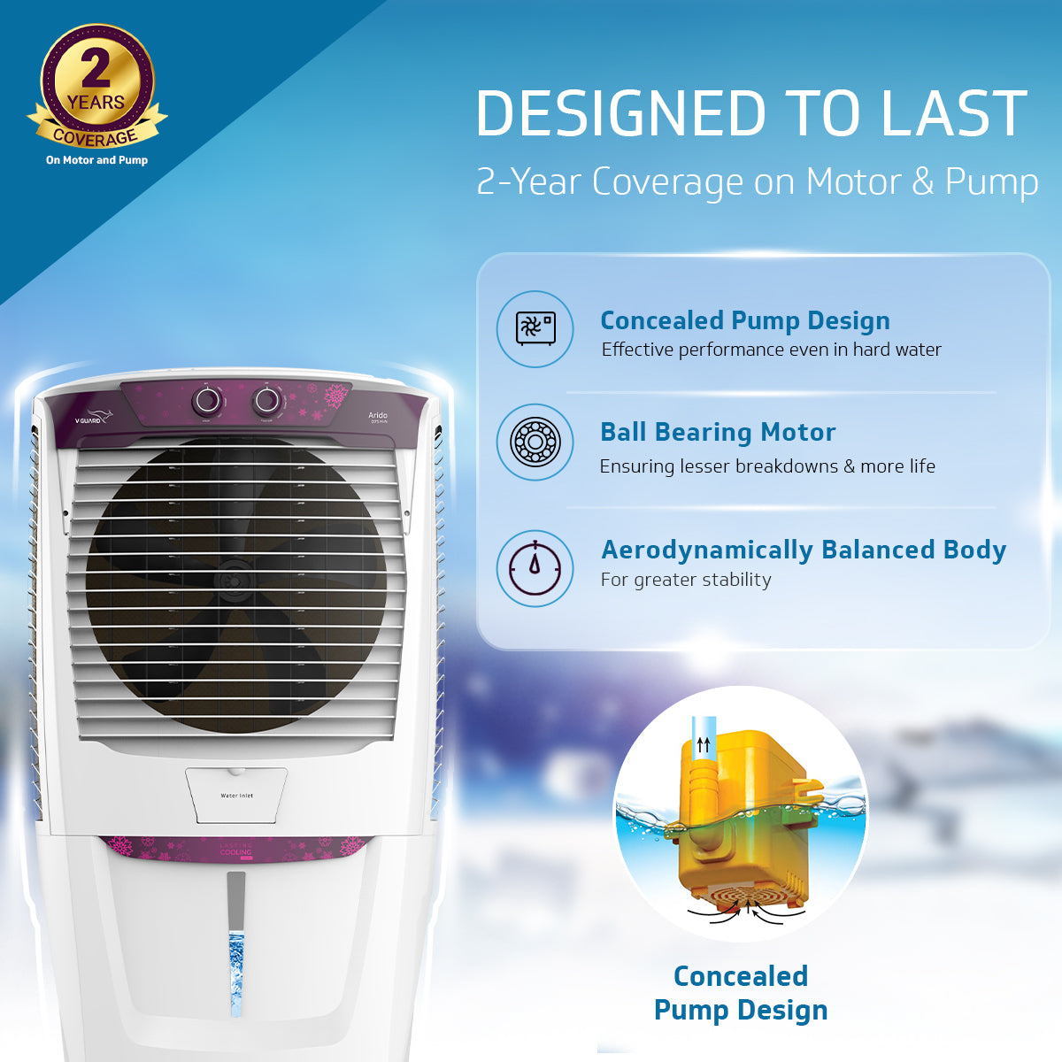 Arido D75 H-N Desert Air Cooler