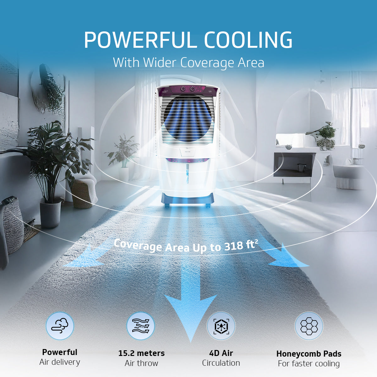 Arido D55 H-N Desert Air Cooler