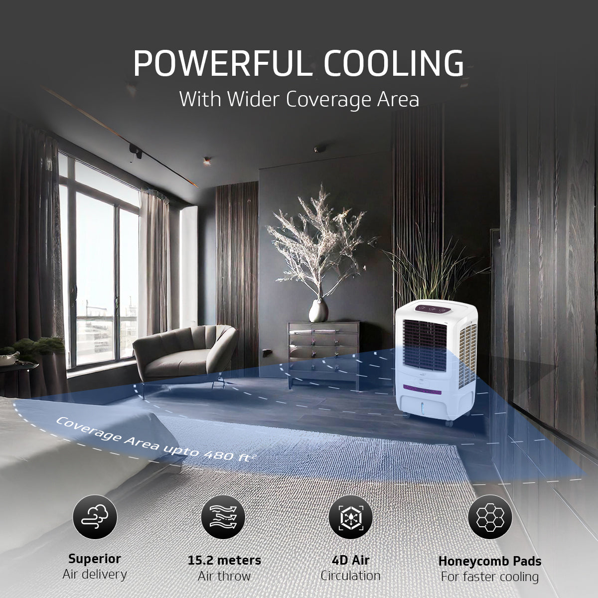 Arizod F70 Desert Air Cooler for Home