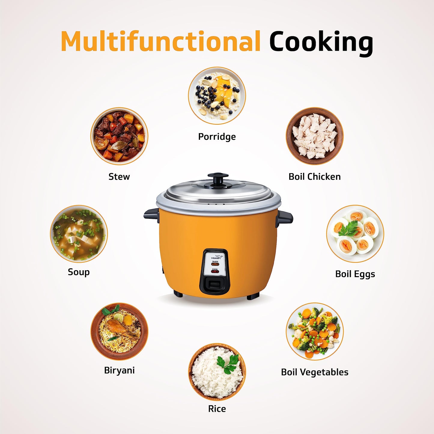 VRCD 1.8 2CB Drum Electric Rice Cooker