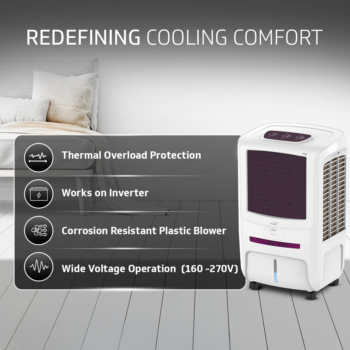 Arizod F85 Desert Air Cooler for Home