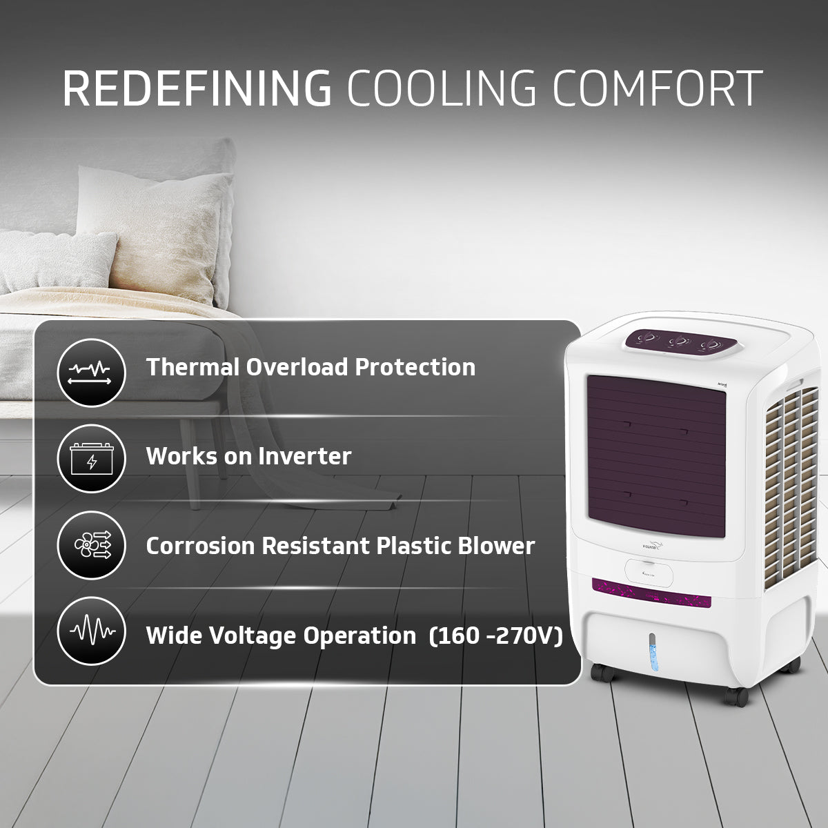 Arizod F70 Desert Air Cooler for Home