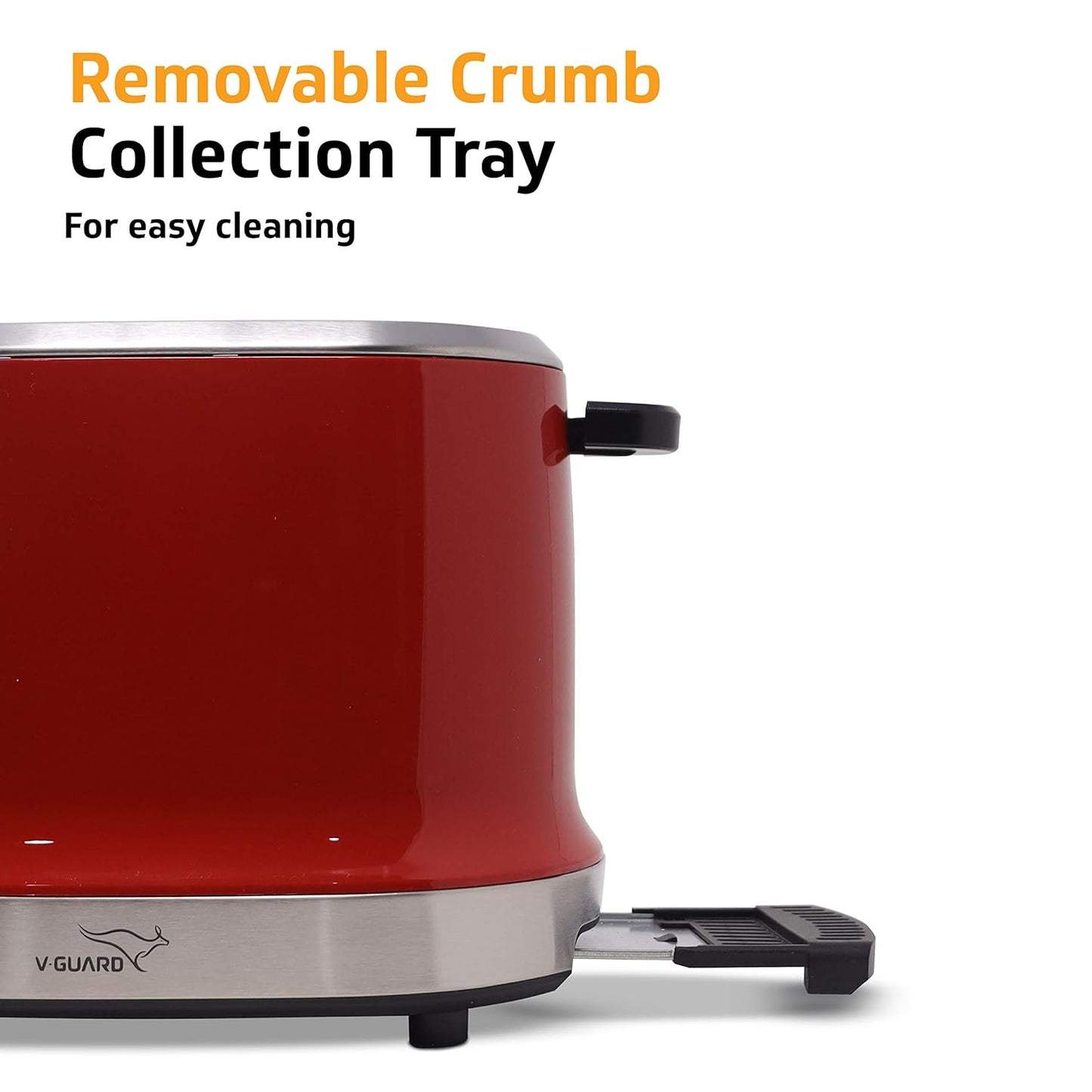 VT240 850 Watt 2-Slice Automatic Pop-Up Toaster with Bun Warmer, Variable Browning Levels and Defrost & Reheat Functions