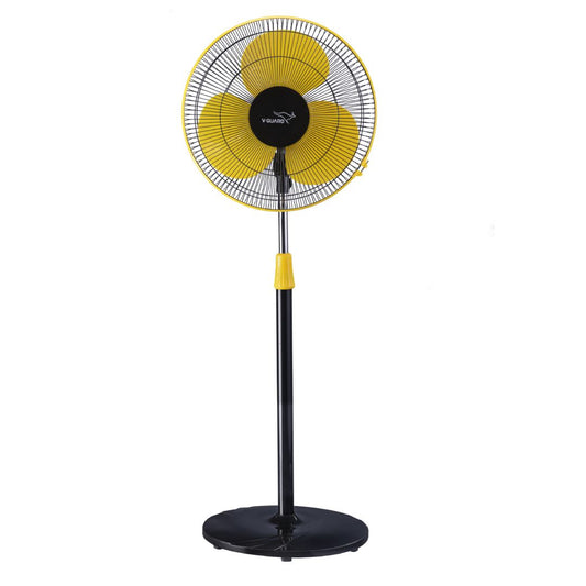 V-Guard Esfera STS Neo Pedestal Fan | 1330 RPM Motor | Customisable Tilt And Oscillation Control | Yellow Black | 40 cm (400mm)
