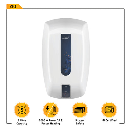 Zio 5 L Instant Water Heater with Faster Heating