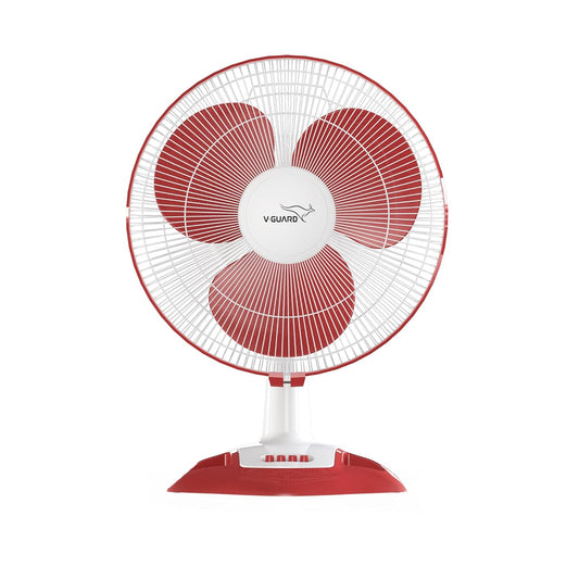 Esfera TF Table Fan, 1350 RPM, White Red