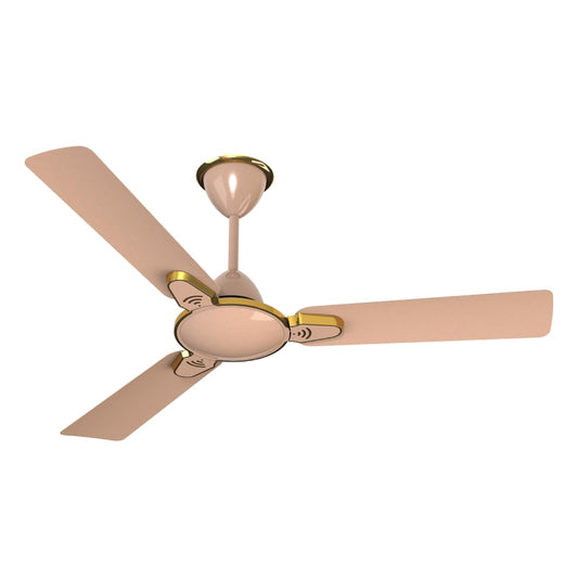 Besa Air Ceiling Fan For Home, High-Speed Copper Motor, Decorative Trims, 1.2 m, Rose Glow