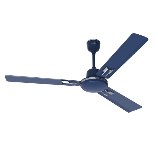 V-Guard Pace Art Bz Ceiling Fan for Home with Decorative Trims 1.2 M, Royal Blue