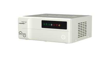 V-Guard Prime 750 MiLi Inverter for Home, Office & Shop | 650VA / 12V Pure Sine Wave | Reliable Power Backup | LED Display | Easy Installation | 3-Year Warranty