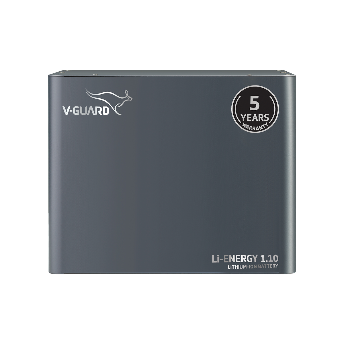 V-Guard Li-Energy 1.10 12.8V /100 Ah Lithium-Ion Battery for home, shops and offices| 1.28kWh Energy | Inbuilt BMS for Overall Protection | 5-Year Warranty