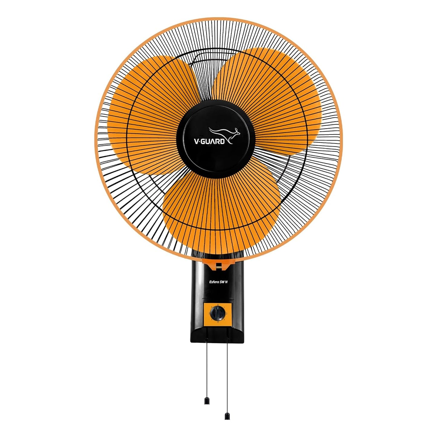 Esfera SW N Wall Fan, 40 cm, Orange Black
