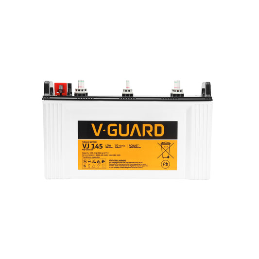 VJ 145 Inverter Battery | Tubular Technology| High Backup Performance | 135Ah@C20 Capacity | 25+25 Month Warranty