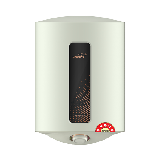 Victo Plus 15 L Water Heater with Safe Shock Module