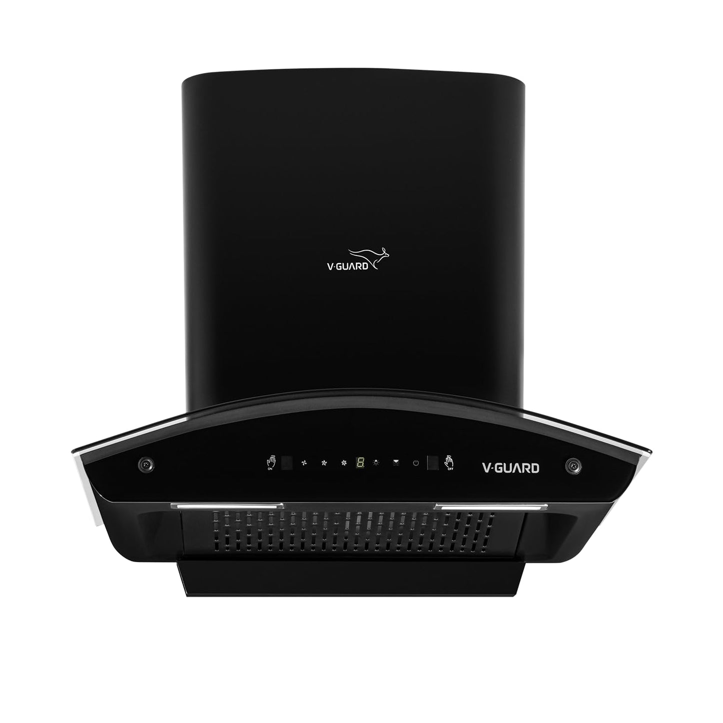 V-Guard X10 Neo Filterless Kitchen Chimney | 60cm | 1400 m³/h High Suction Capacity | One-Touch Heat Auto-Clean | Touch Panel with Gesture Control | 1-Year Comprehensive & 5-Year Motor Coverage