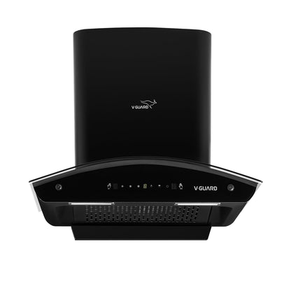 V-Guard X10 Neo Filterless Kitchen Chimney | 60cm | 1400 m³/h High Suction Capacity | One-Touch Heat Auto-Clean | Touch Panel with Gesture Control | 1-Year Comprehensive & 5-Year Motor Coverage