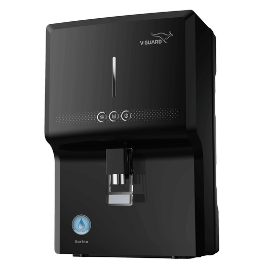 V-Guard Aurina RO UF Water Purifier | DuoGuard  Filter Technology | Zero Service Cost for 1 Year + Proactive Service Support | Saves 60+ Glasses of 100% RO Purified Water Daily | 7 Stages | 7 L