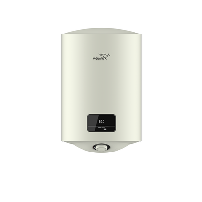 V-Guard Matteo DG Geyser 25 Litre Water Heater with Digital Display | Suitable for Hard Water | High Energy Efficiency | Advanced 4 layered Safety | 5 Year Inner Tank Warranty by V-Guard