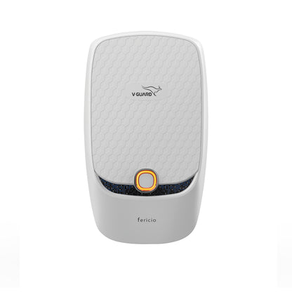 V-Guard Fericio Geyser 3 Litre Instant Water Heater | Elegant Dual Color LED Indicators | 3000 W Powerful Heating | Suitable For Kitchen & Bathroom | 5 Year Inner Tank Warranty by V-Guard | White