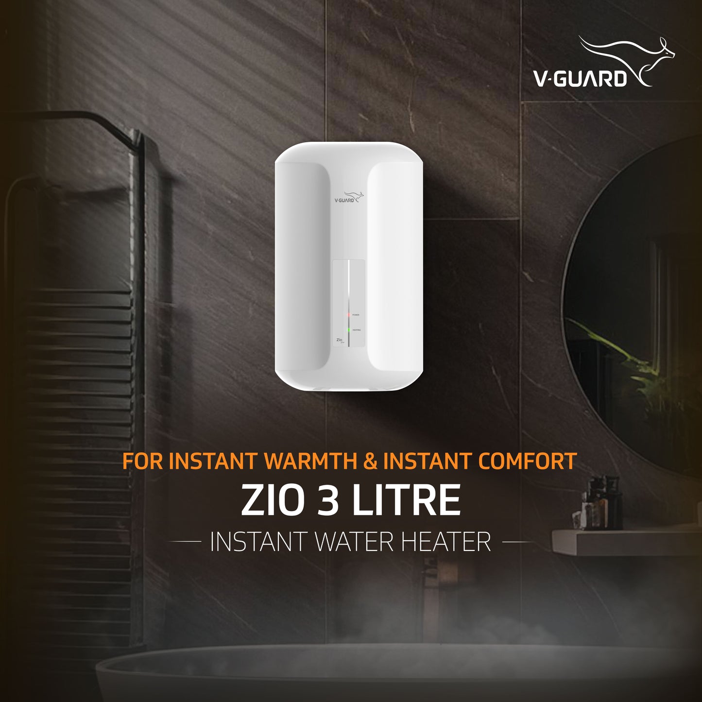 Zio Plus 3 L Instant Water Heater with Faster Heating