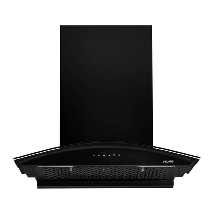 V-Guard Y10 Filterless Kitchen Chimney | 60 cm | 1200 m³/h High Suction Capacity | Heat Auto-Clean | Push-Button Control | 1-Year Comprehensive & 5-Year Motor Coverage