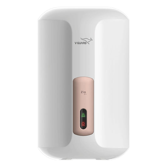 V-Guard Zio Pro Instant Water Heater | 3 Litre | 3000 W Heating | White-Blue