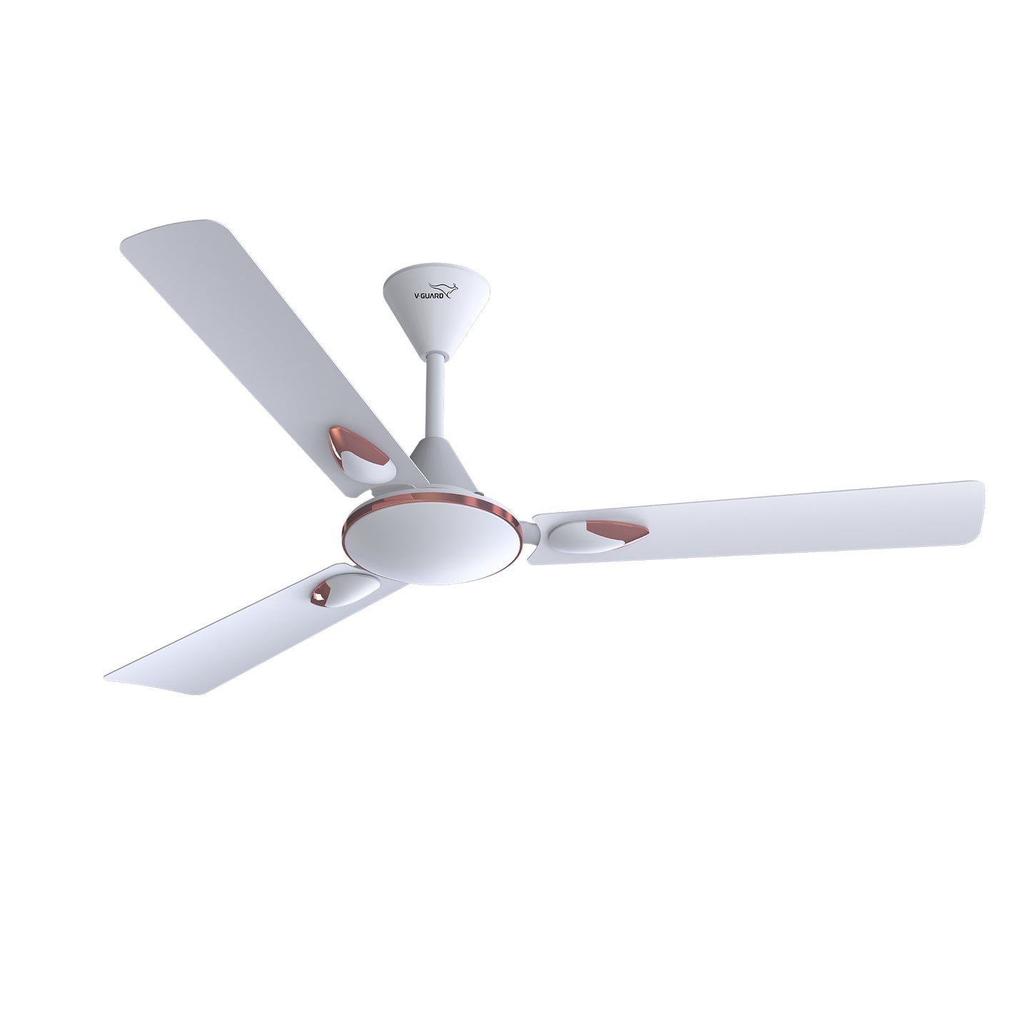 Windle Deco Zeta Ceiling Fan, 1.2 m, White