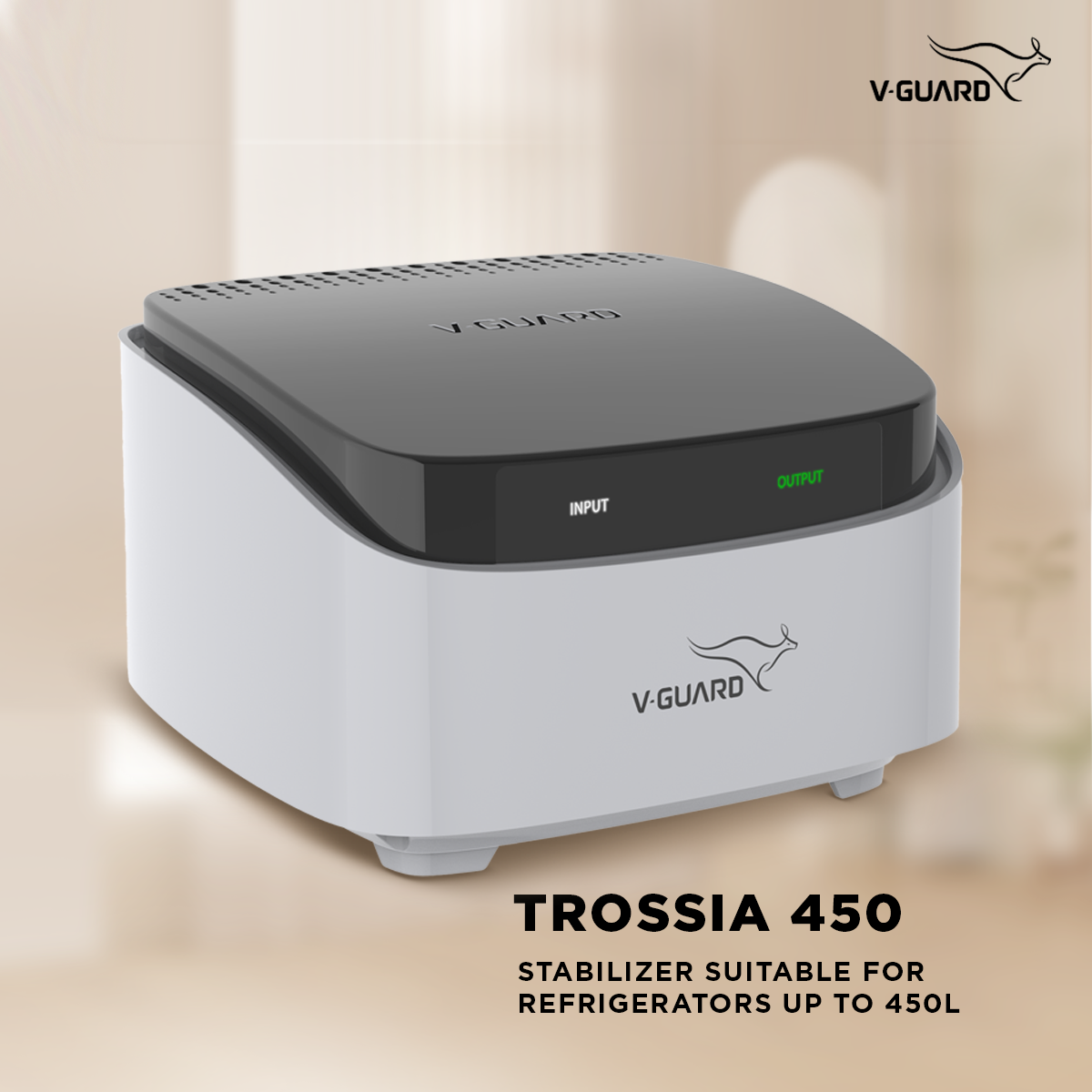 V-Guard Trossia 450 Stabilizer for Refrigerator up to 450 Litre