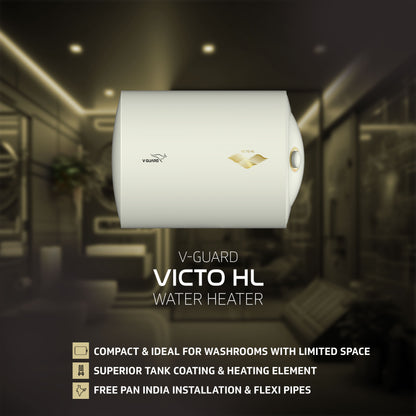 V-Guard Industries Limited Victo HL 15 L Horizontal Water Heater
