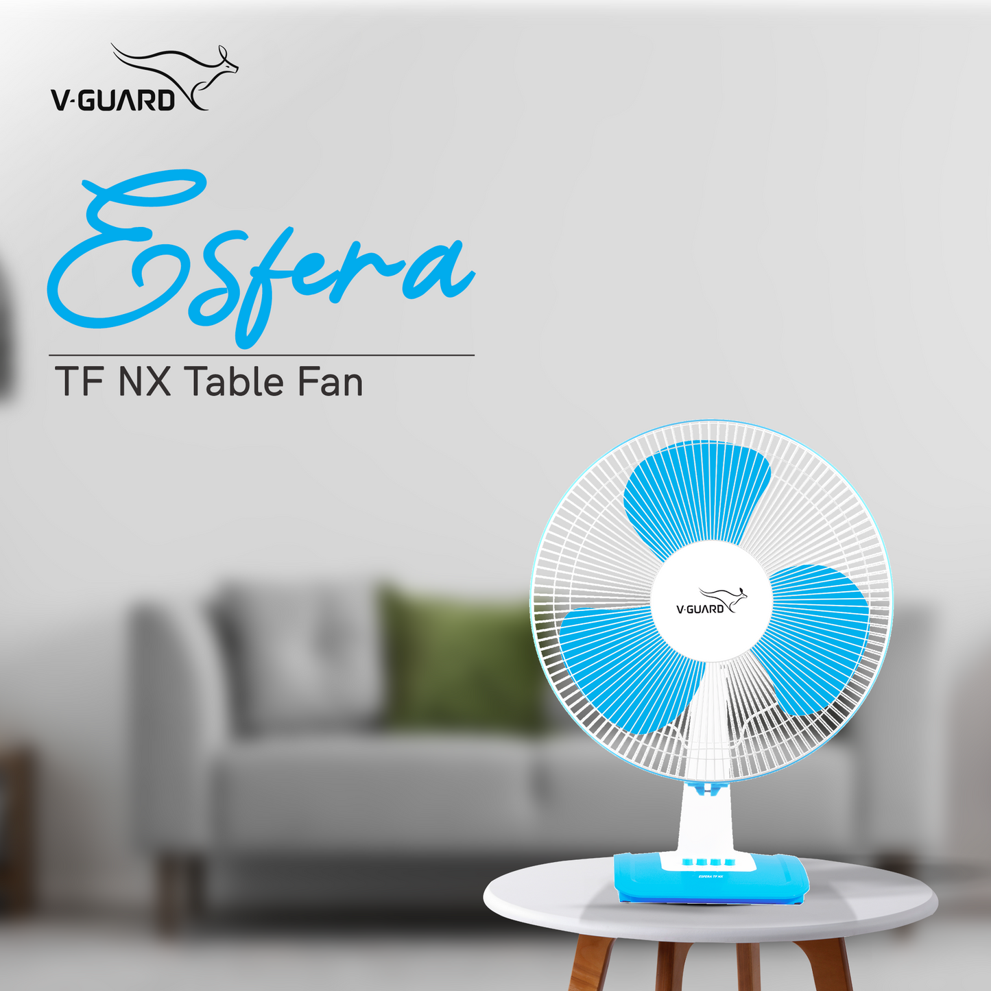 Esfera TF NX 16 Artic White Table Fan