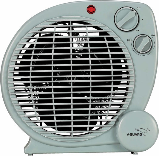 V-Guard EFN 2000 Fan Room Heater 2000 Watt With Dual Heating modes and 1 Year Warranty