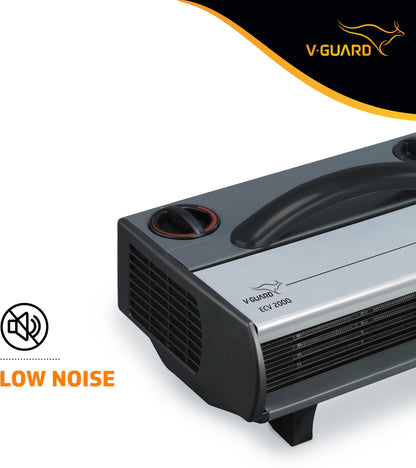 V-Guard Heat Convector ECV 2000 Over Heating Double protection, Dual Power Mode, Faster Heating