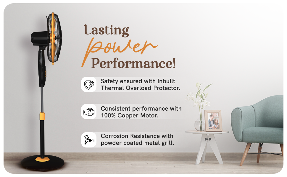 VGuard Industries Limited Gatimaan Pro HSP N High Speed Pedestal Fan