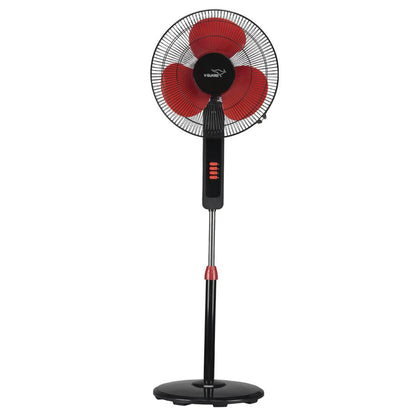 V-Guard Esfera STS Plus Neo Pedestal Cum Table Fan | Versatile 2-In-1 Operation | 1350 RPM Motor | Customisable Tilt And Oscillation Control | Red Black | 40 cm (400mm)