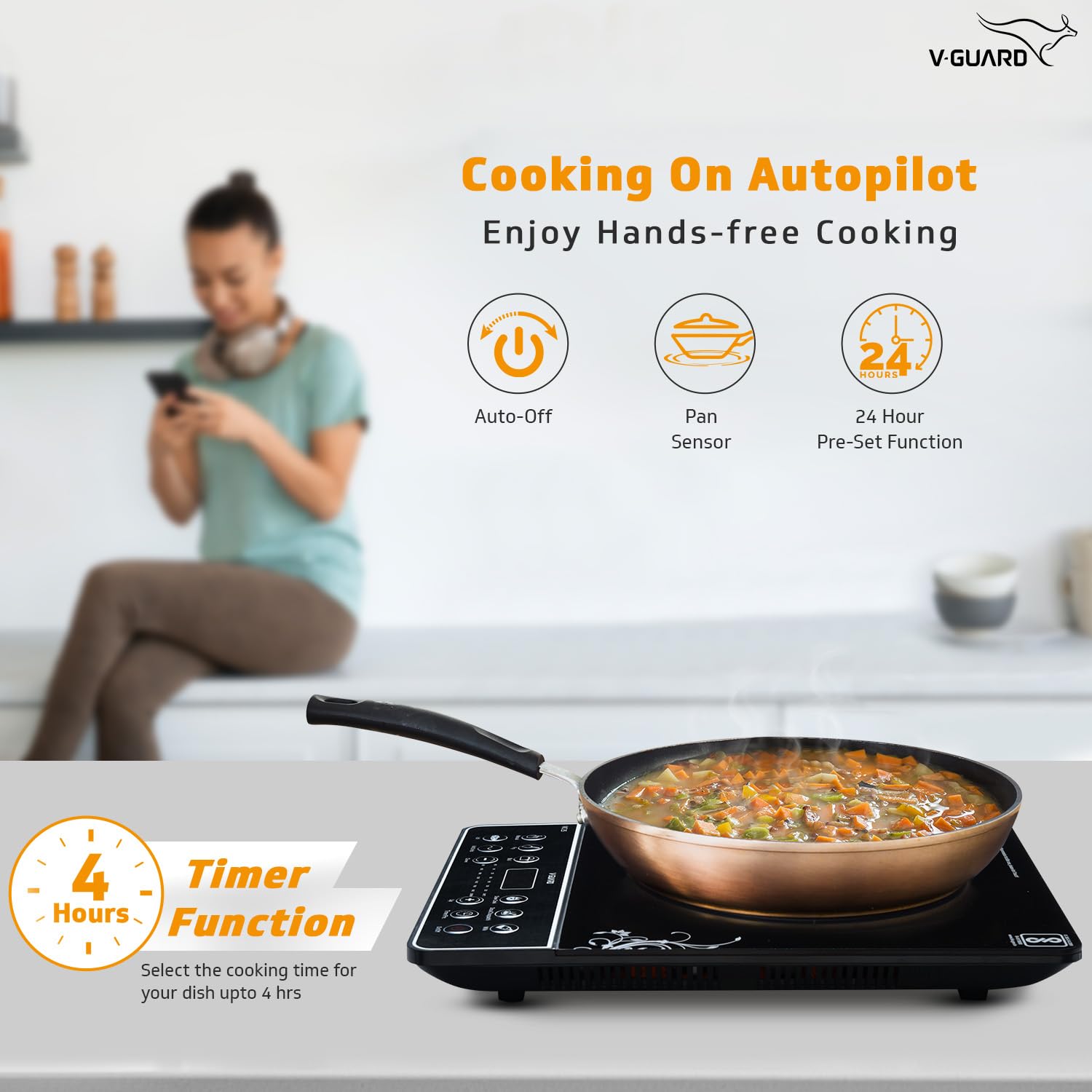 Best induction cooktop 2000 watt sale