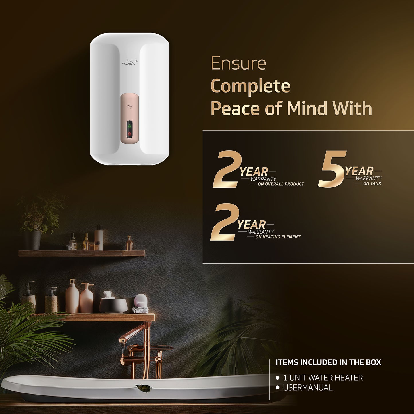 Zio Pro 3 L Instant Water Heater with Faster Heating