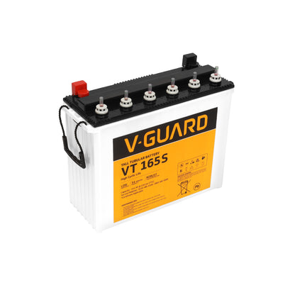 VT 165S Inverter Battery |Tubular Technology| High Backup Performance | 154Ah@C20 Capacity | 2.5 + 2 Year Warranty