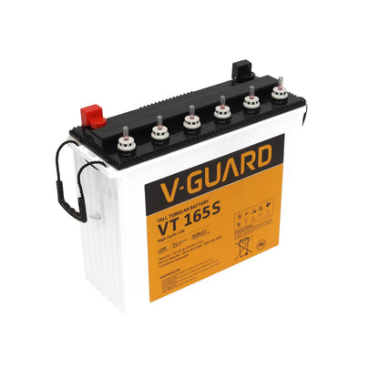 VT 165 Eco Inverter Battery |Tubular Technology| High Backup Performance | 152Ah@C20 Capacity | 18 + 18 Month Warranty