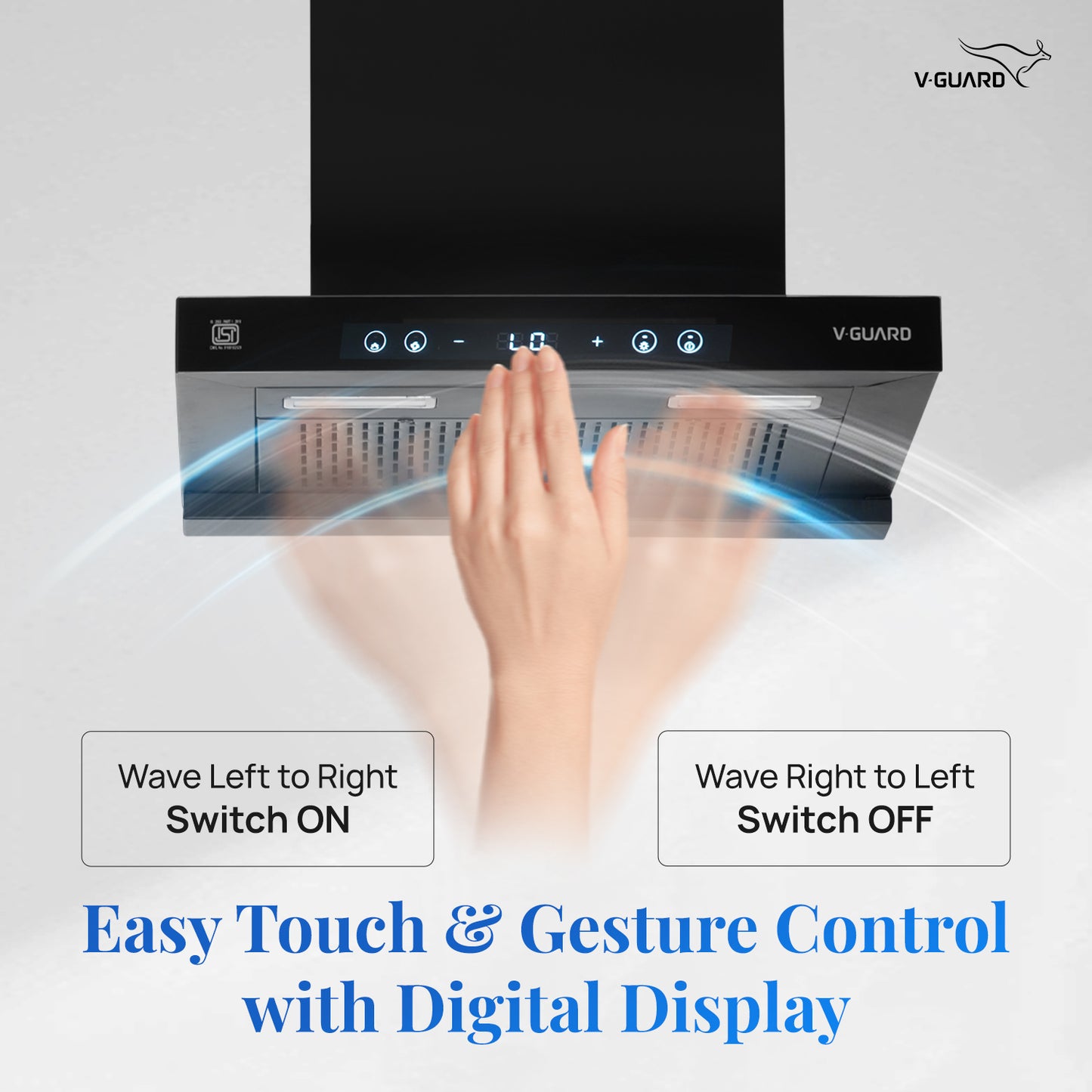 BT 60 | 60 cm BLDC Chimney | 1500 m³/hr suction | Low Noise Operation | Heat Auto Clean | 10 Year Motor Warranty | Touch Panel with Gesture Control