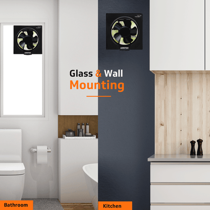Aerotide 10 Black Exhaust Fan