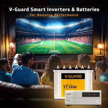 V-Guard Prime 750 Pure Sinewave Inverter for Home, Office and Shop