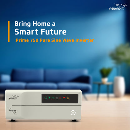 V-Guard Prime 750 Pure Sinewave Inverter for Home, Office and Shop